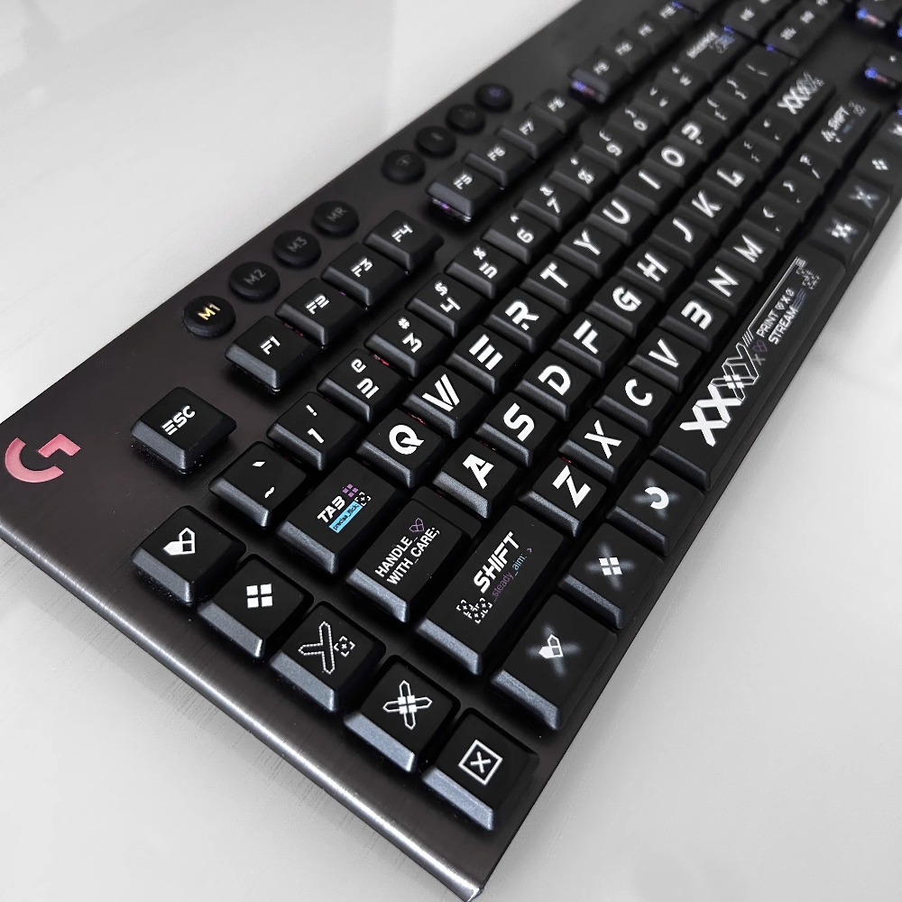 Gaming Keyboard Non Mechanical - Compatible with Logitech G913 TKL PBT