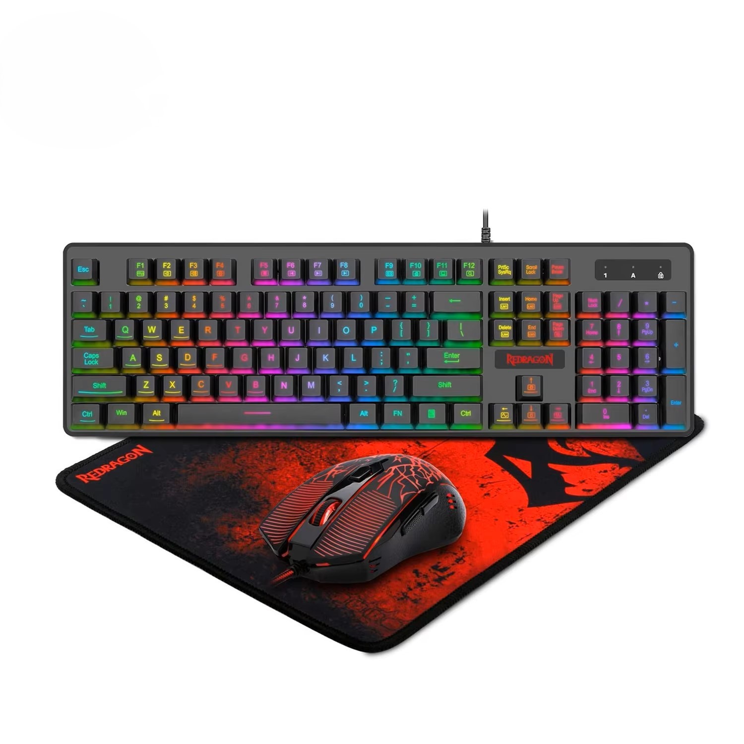 Gaming Keyboard No Rgb - Redragon S107 RGB Gaming Keyboard &