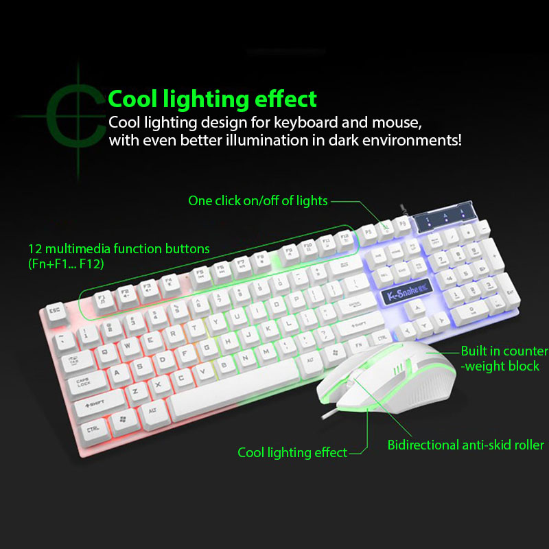 KM320 Keyboard And Mouse Set W - огляд і ціна Gaming Keyboard And Mouse Combo Wireless