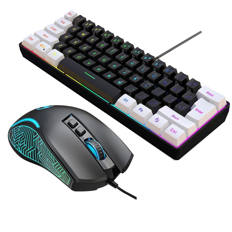 Keyboard and Mouse 60% Compute - огляд і ціна Gaming Keyboard And Mouse Combo Wireless