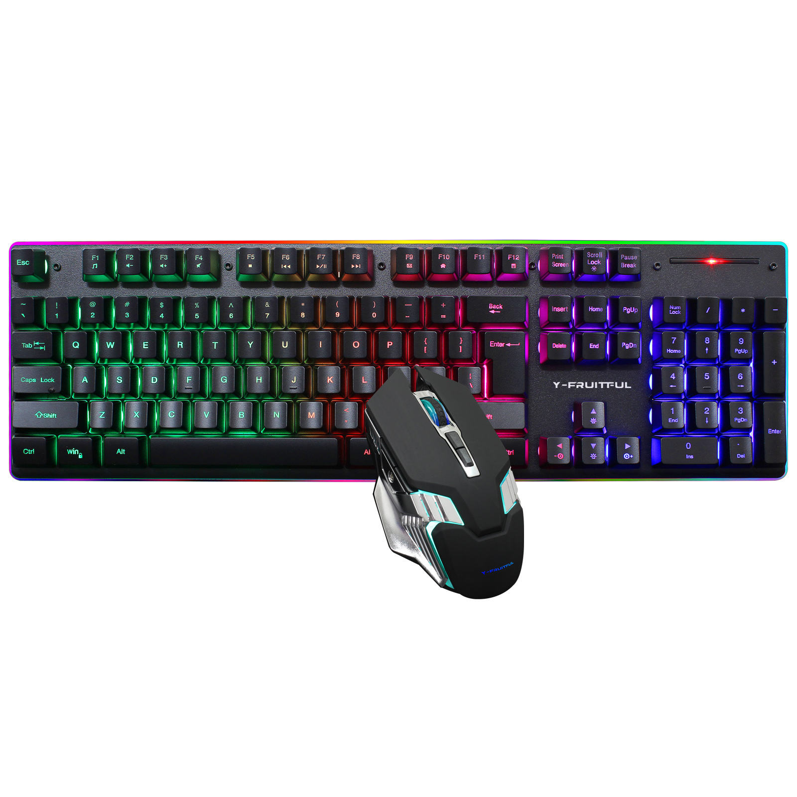 104 Keys RGB Computer Wireless - огляд і ціна Gaming Keyboard And Mouse Combo Wireless