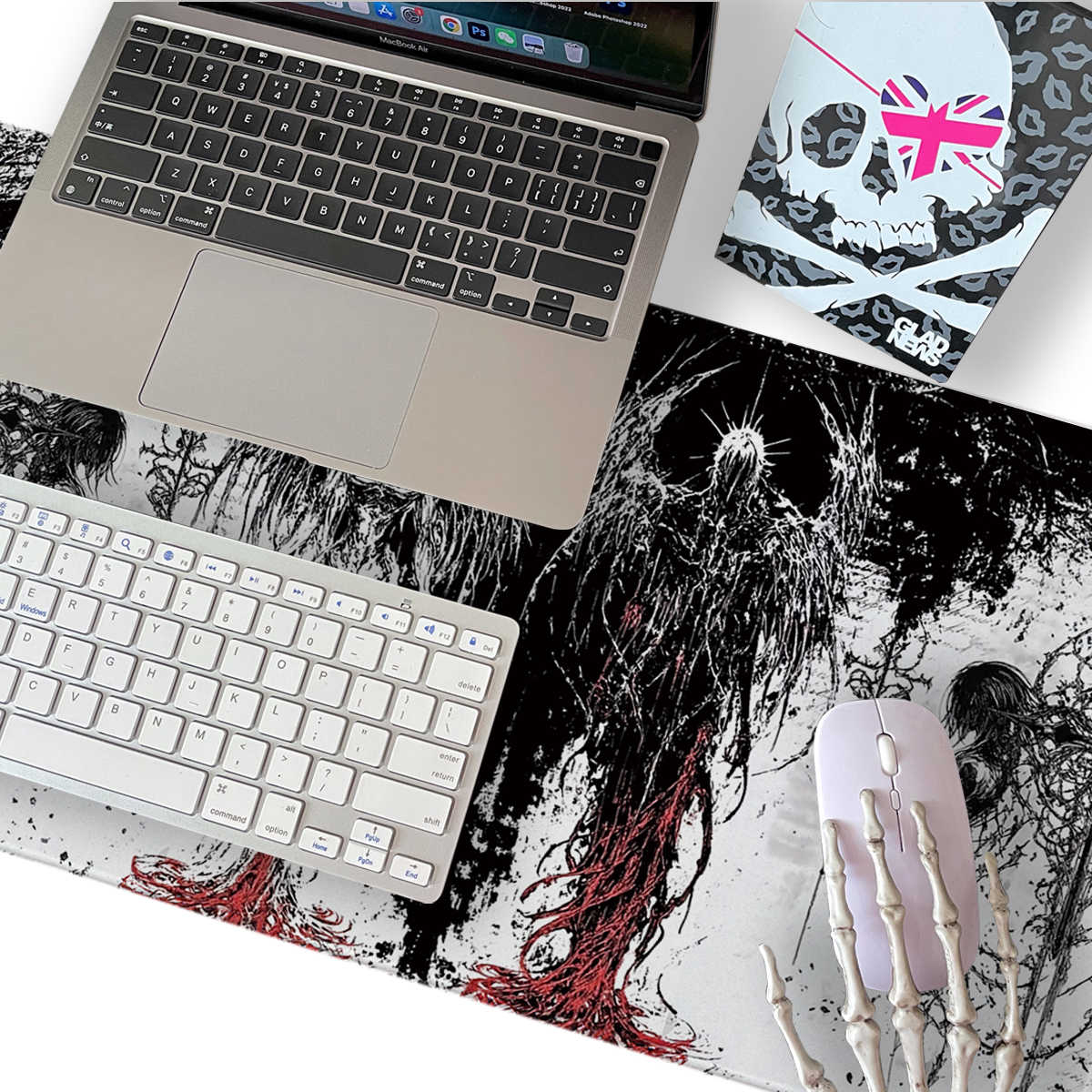Dark Angel Art Design Large Si - огляд і ціна Keyboard Gaming Black
