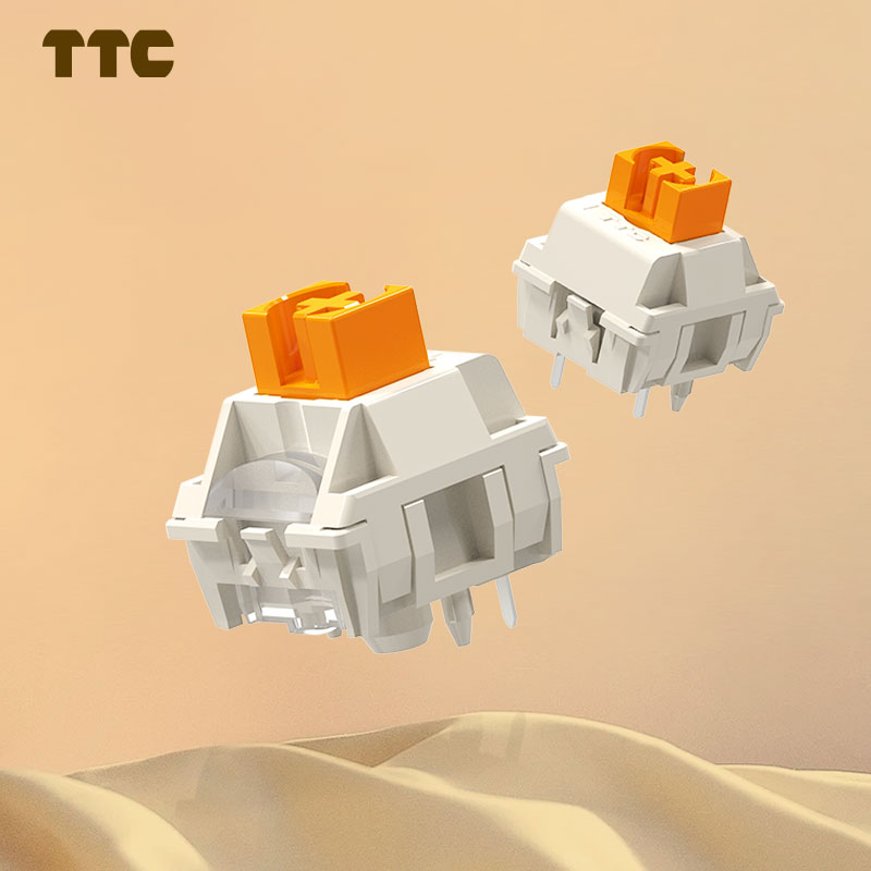 TTC Flame Orange Linear Switch - огляд і ціна Gaming Keyboard Hot Swappable