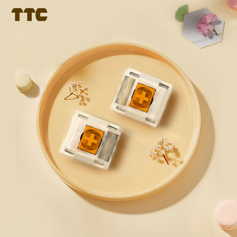 TTC Flame Orange Linear Switch - огляд і ціна Gaming Keyboard Hot Swappable