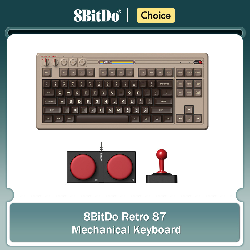 8BitDo Retro Mechanical Keyboa - огляд і ціна Gaming Keyboard Hot Swappable