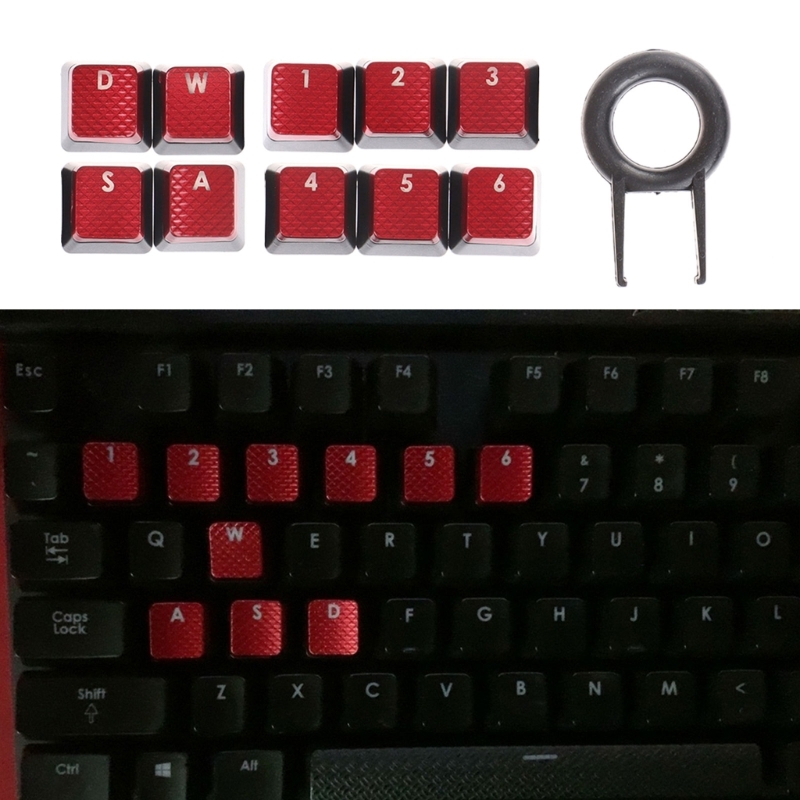 10 Keys Backlit Keycaps Non-sl - огляд і ціна Gaming Keyboard Non Mechanical