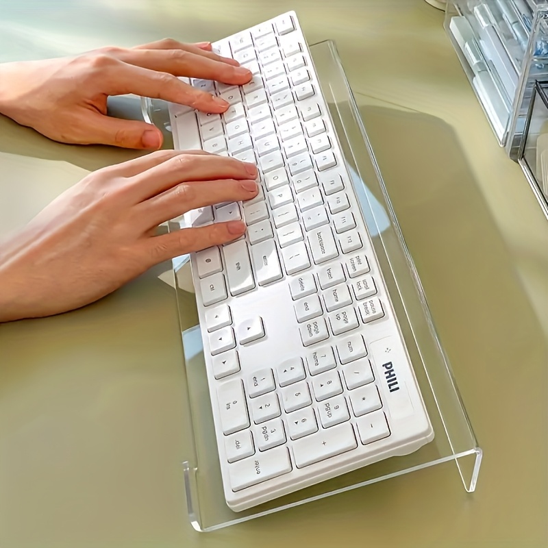 Acrylic keyboard stand, transp - огляд і ціна Gaming Keyboard Ergonomics