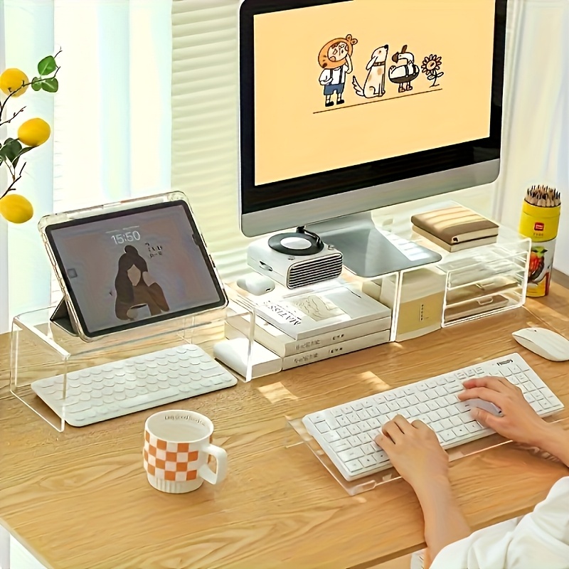 Acrylic keyboard stand, transp - огляд і ціна Gaming Keyboard Ergonomics