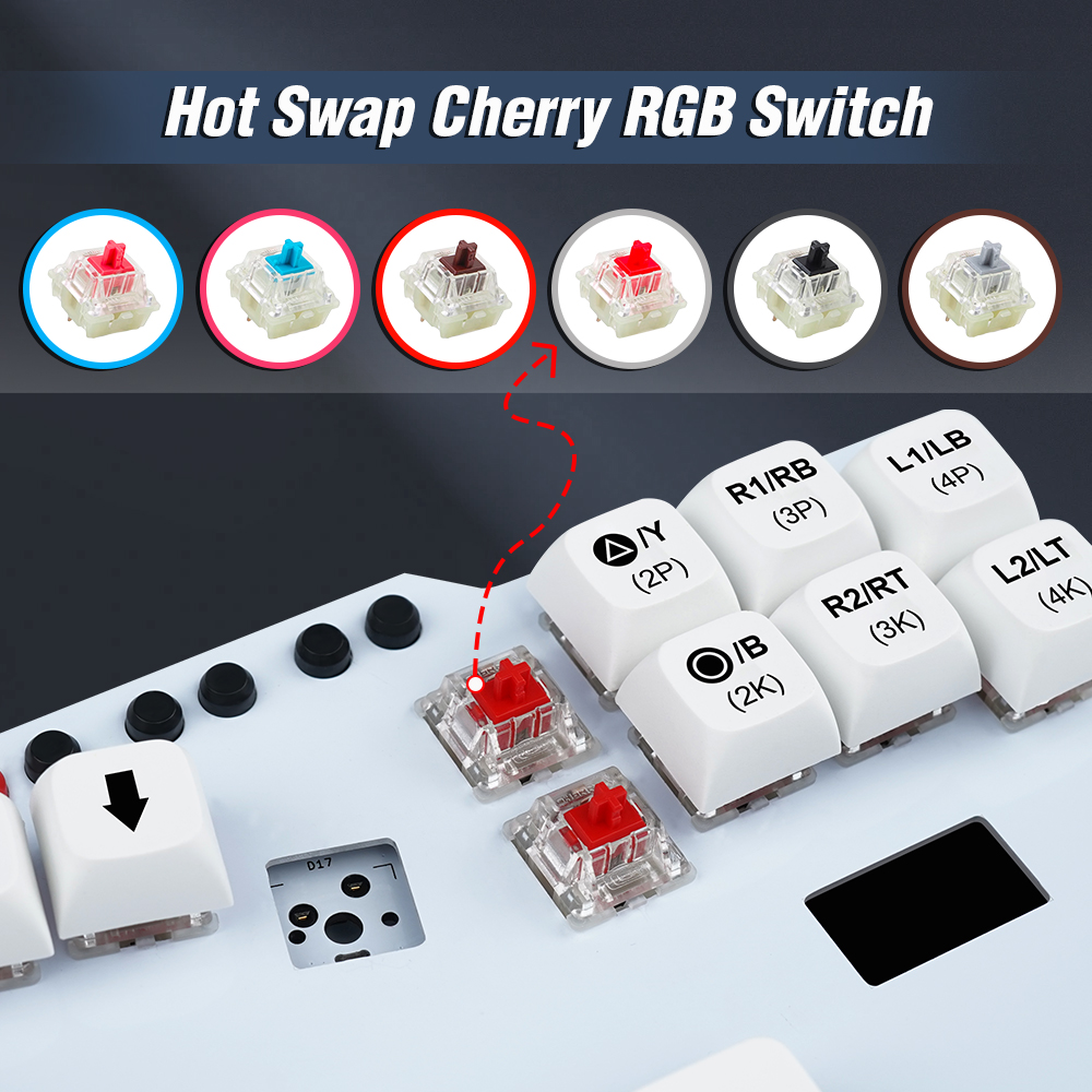 Hitbox Mini GP2040 CE Fightsti - огляд і ціна Gaming Keyboard No Rgb