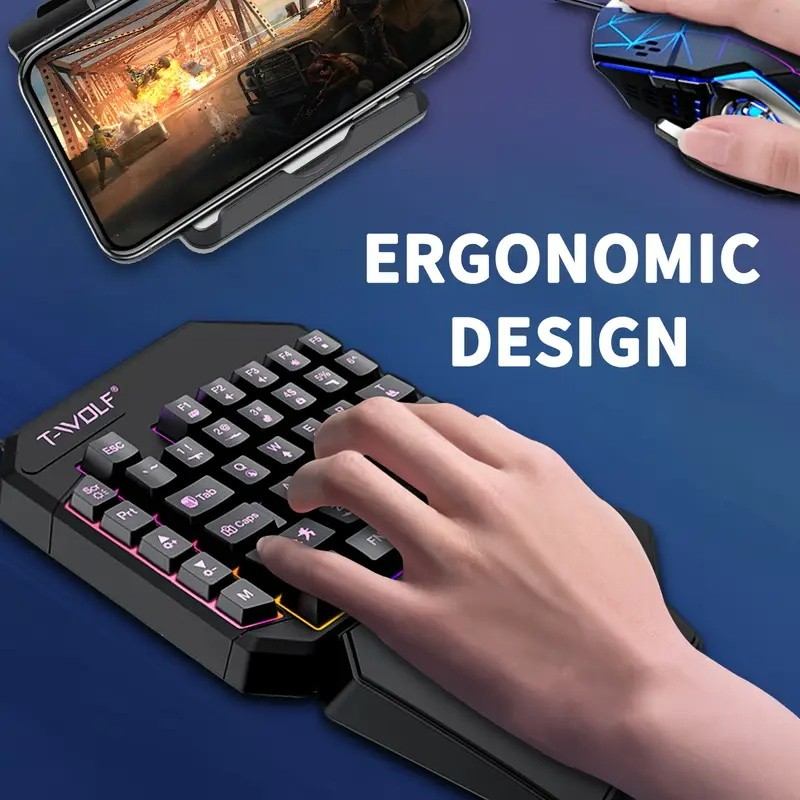 FocusOnPC TF900 2-in-1 Mobile  - огляд і ціна Gaming Keyboard Mouse Set