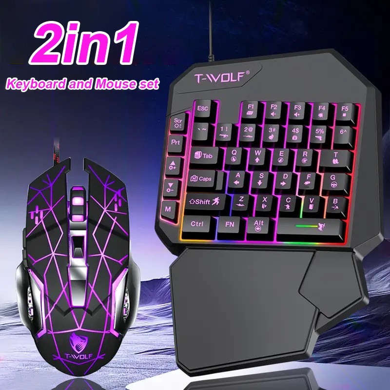FocusOnPC TF900 2-in-1 Mobile  - огляд і ціна Gaming Keyboard Mouse Set