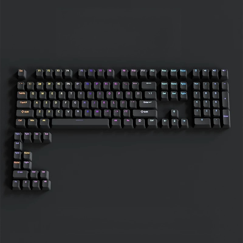 2026 New 133+ Keys Retro Black - огляд і ціна Keyboard Gaming Black