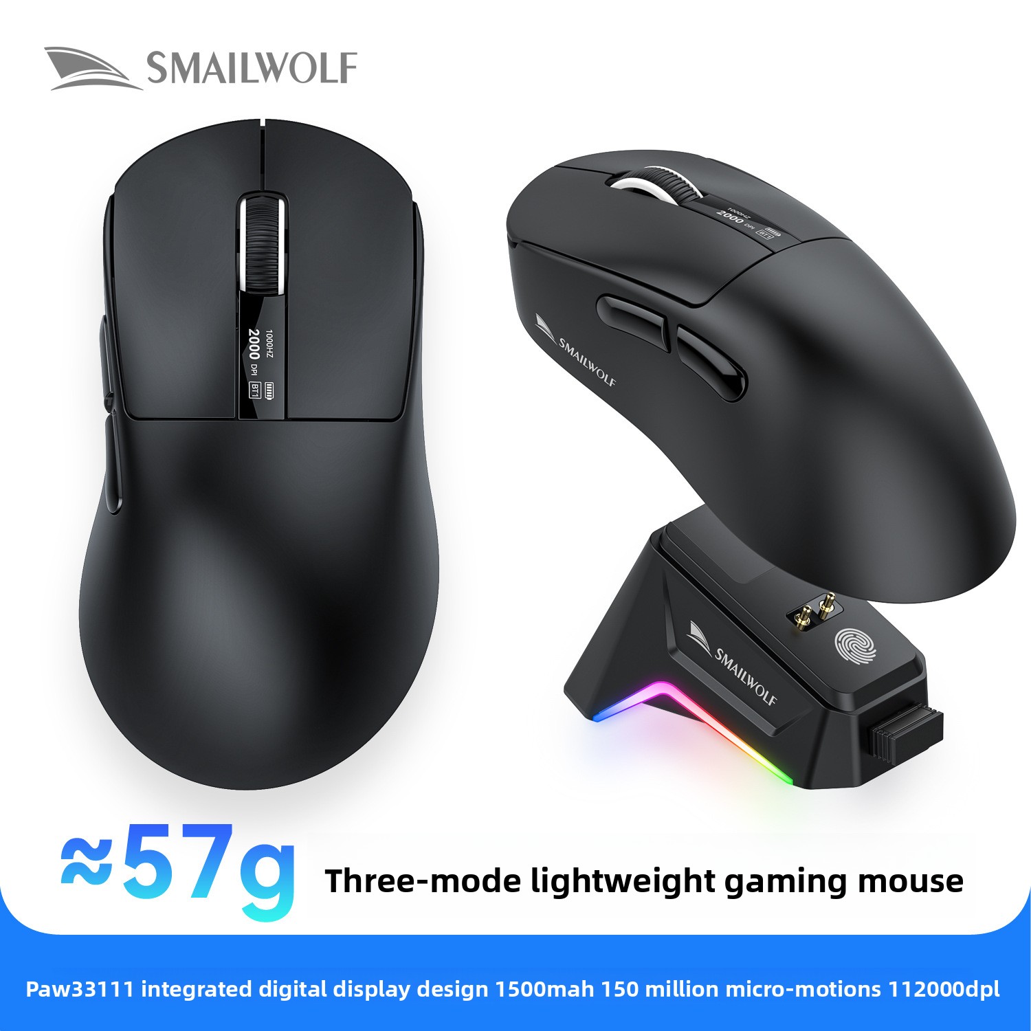 Wireless Bluetooth Gaming Mous - огляд і ціна Gaming Keyboard 1 Hand
