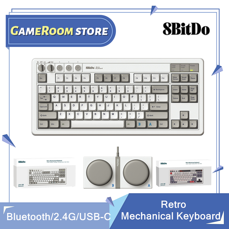 8Bitdo Retro Mechanical Keyboa - огляд і ціна Gaming Keyboard Hot Swappable
