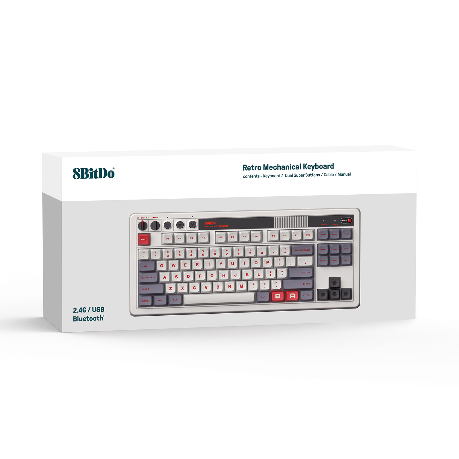 8Bitdo Retro Mechanical Keyboa - огляд і ціна Gaming Keyboard Hot Swappable