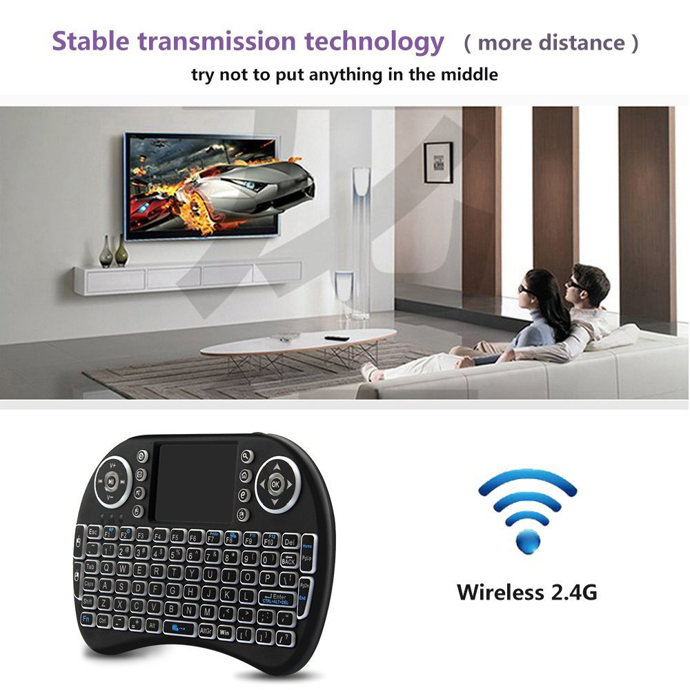 Backlit Mini Wireless Keyboard - огляд і ціна Gaming Keyboard And Mouse Combo Wireless