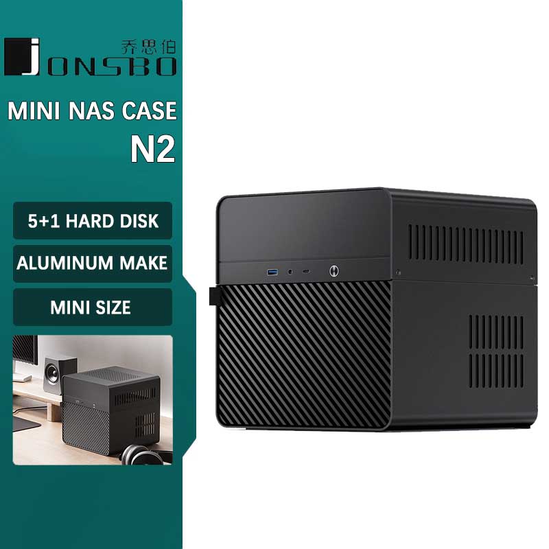 JONSBO N2 NAS Aluminum Mini IT - огляд і ціна Aluminum Case 65