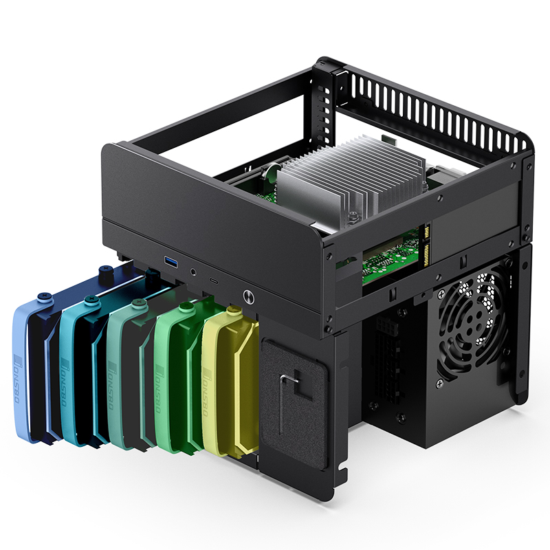 JONSBO N2 NAS Aluminum Mini IT - огляд і ціна Aluminum Case 65