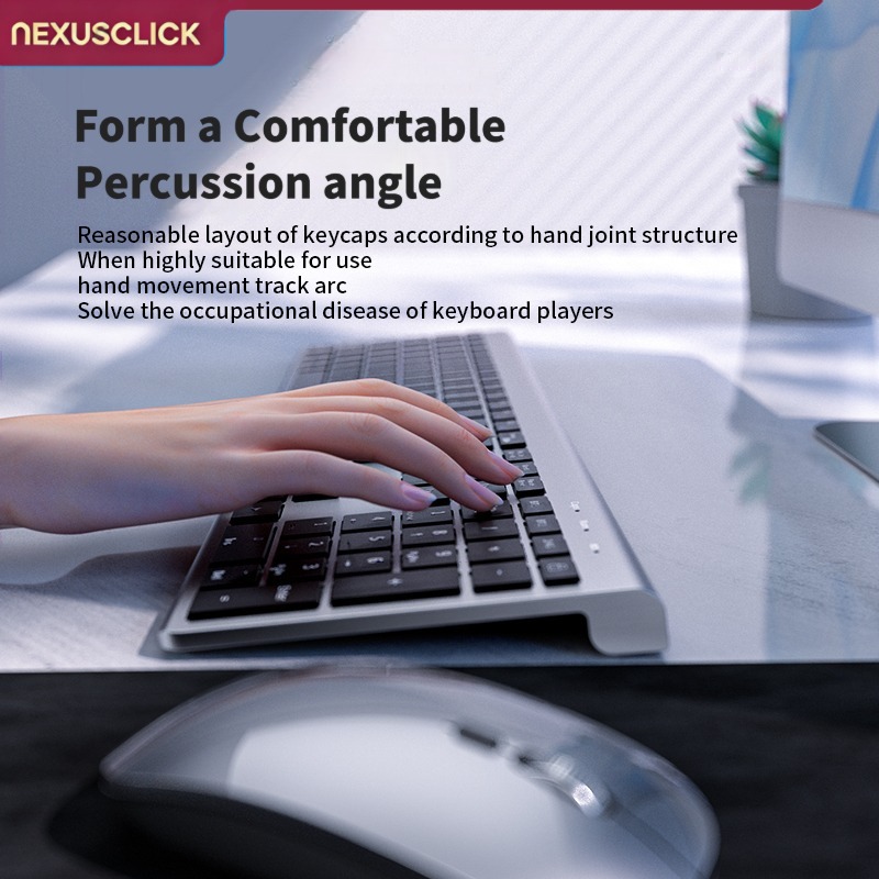 NexusClick 104 Keys Wireless T - огляд і ціна Gaming Keyboard And Mouse Combo Wireless