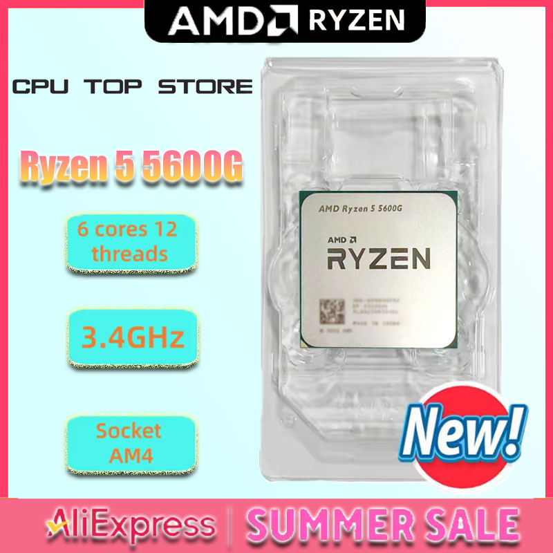 AMD Ryzen 5 5600G 6C/12T 4.4GH - огляд і ціна Amd Cpu Ryzen 5