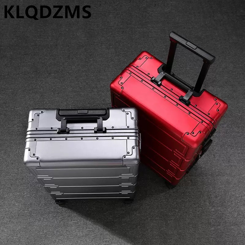 KLQDZMS Men's Luggage Bag All  - огляд і ціна Aluminum Case 65