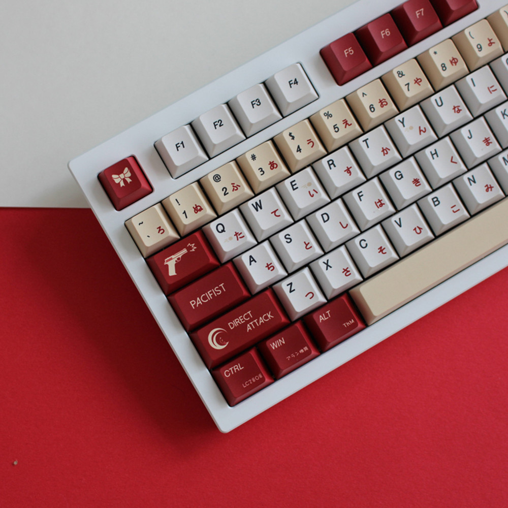 Lycoris Recoil Anime PBT Keyca - огляд і ціна Gaming Keyboard Ergonomics