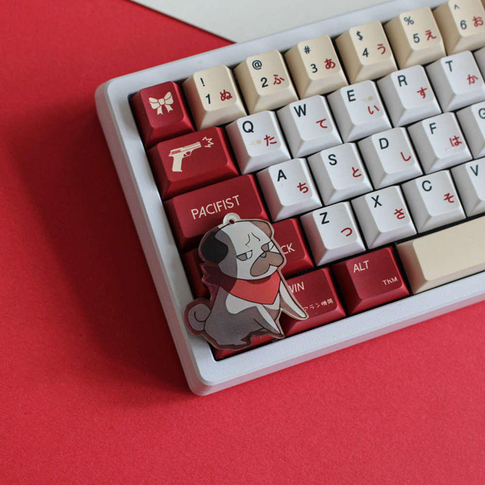 Lycoris Recoil Anime PBT Keyca - огляд і ціна Gaming Keyboard Ergonomics